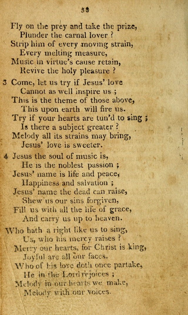 A Collection of original and select hymns and spiritual songs: for the use of Christian societies page 63