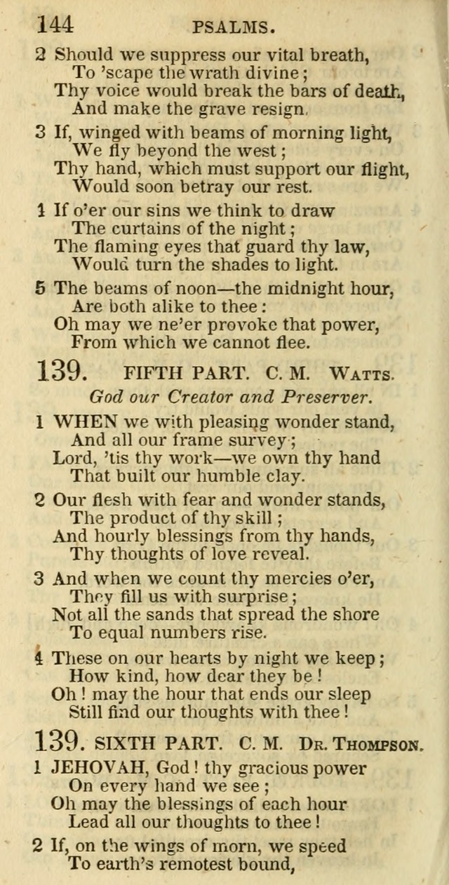 The Christian Psalmist: being a collection of psalms, hymns, and spiritual songs compiled from the most approved authors, and designed as a standard hymn book for public and social worship page 144