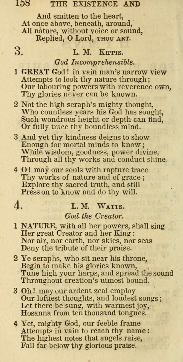 The Christian Psalmist: being a collection of psalms, hymns, and spiritual songs compiled from the most approved authors, and designed as a standard hymn book for public and social worship page 158