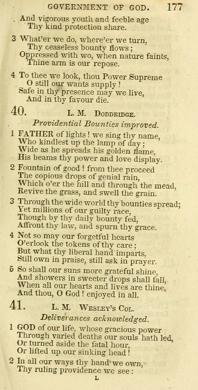 The Christian Psalmist: being a collection of psalms, hymns, and spiritual songs compiled from the most approved authors, and designed as a standard hymn book for public and social worship page 177