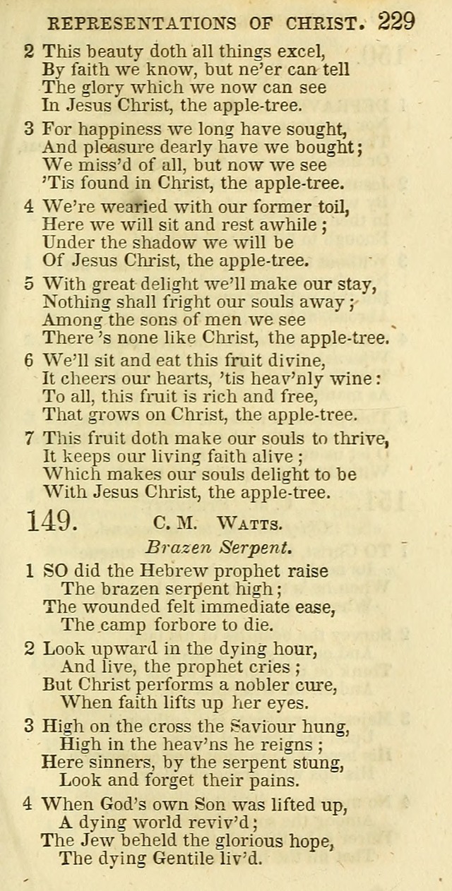 The Christian Psalmist: being a collection of psalms, hymns, and spiritual songs compiled from the most approved authors, and designed as a standard hymn book for public and social worship page 229