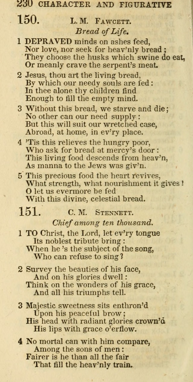 The Christian Psalmist: being a collection of psalms, hymns, and spiritual songs compiled from the most approved authors, and designed as a standard hymn book for public and social worship page 230