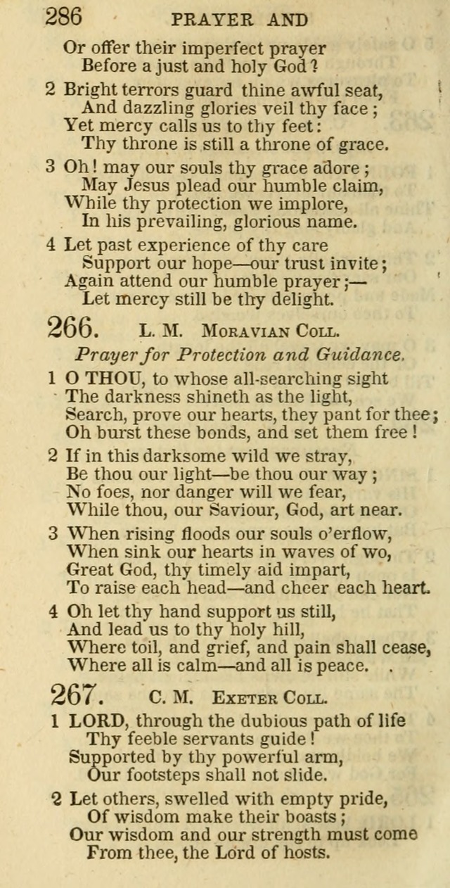 The Christian Psalmist: being a collection of psalms, hymns, and spiritual songs compiled from the most approved authors, and designed as a standard hymn book for public and social worship page 286