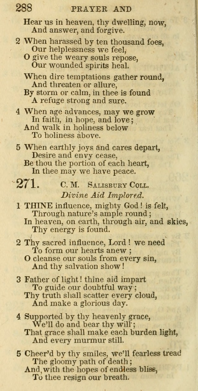The Christian Psalmist: being a collection of psalms, hymns, and spiritual songs compiled from the most approved authors, and designed as a standard hymn book for public and social worship page 288