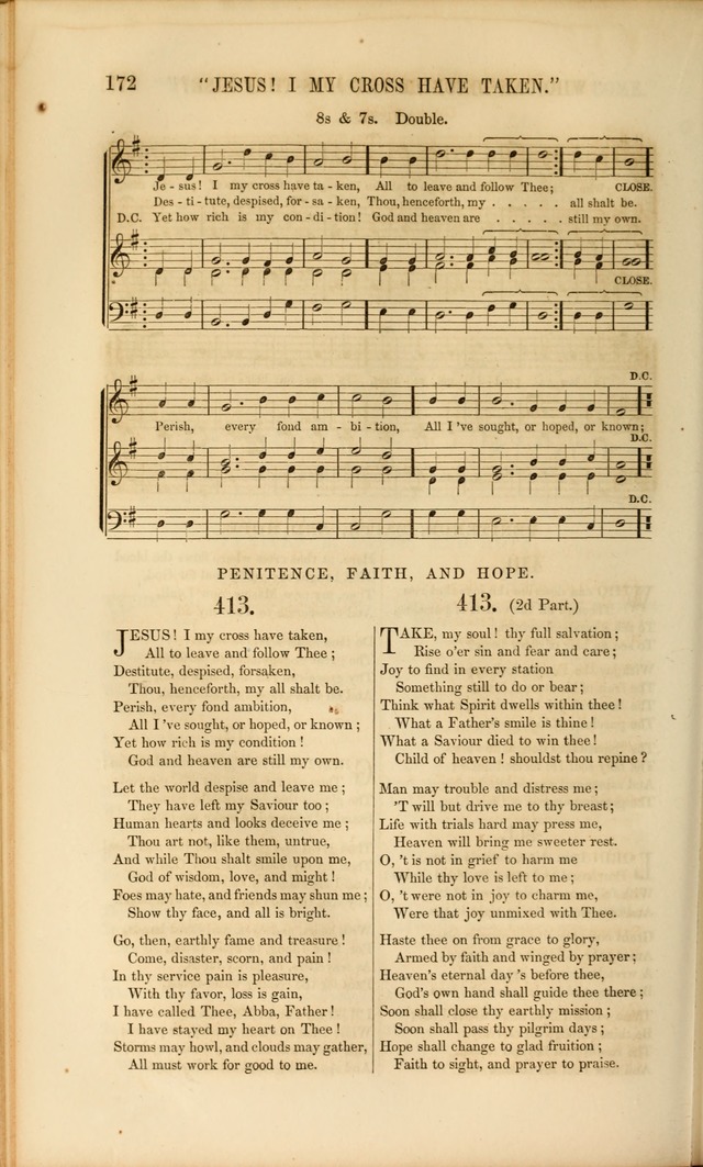 Church Pastorals, hymns and tunes for public and social worship page 172