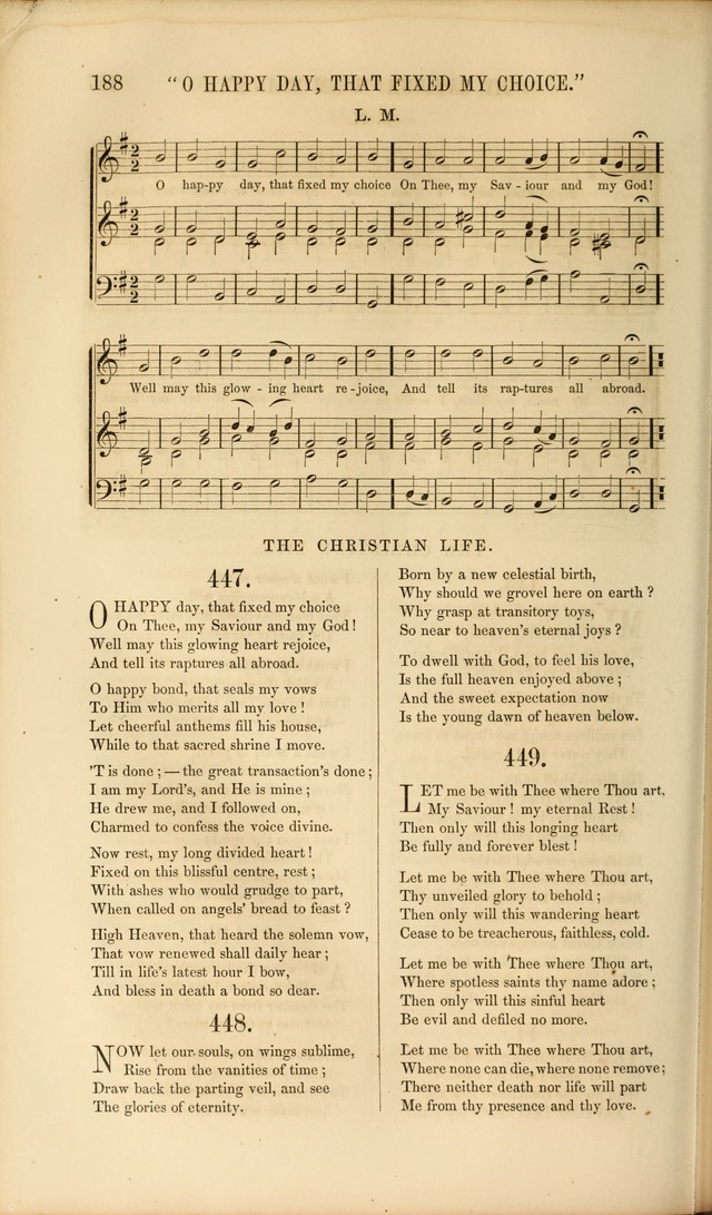 Church Pastorals, hymns and tunes for public and social worship page 188