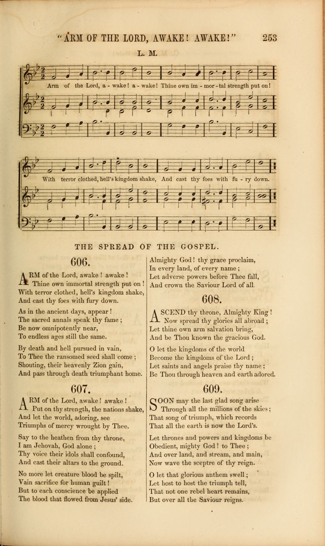 Church Pastorals, hymns and tunes for public and social worship page 253