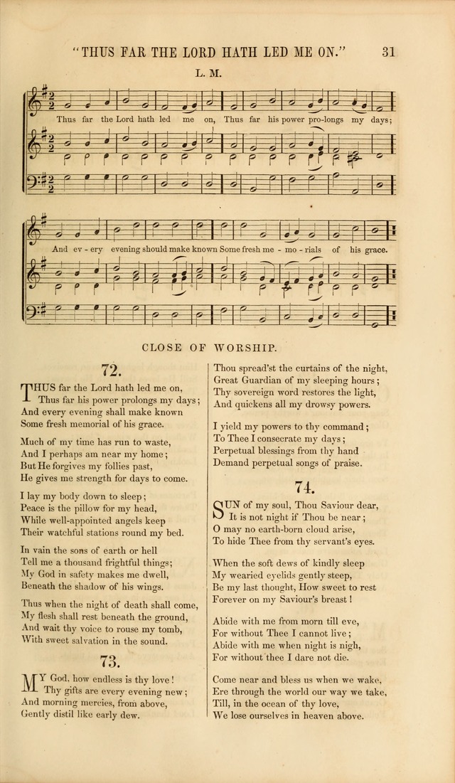 Church Pastorals, hymns and tunes for public and social worship page 31