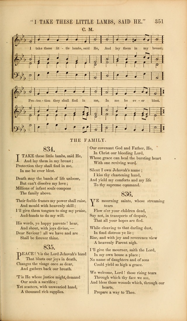 Church Pastorals, hymns and tunes for public and social worship page 351