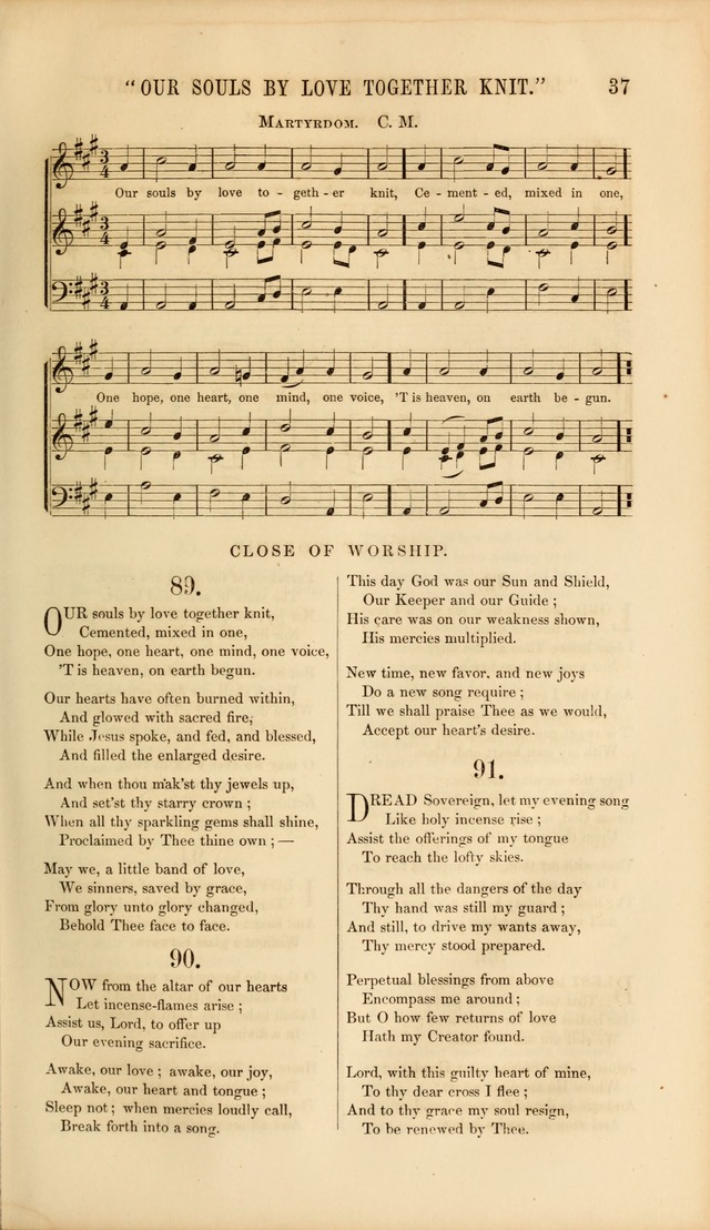 Church Pastorals, hymns and tunes for public and social worship page 37