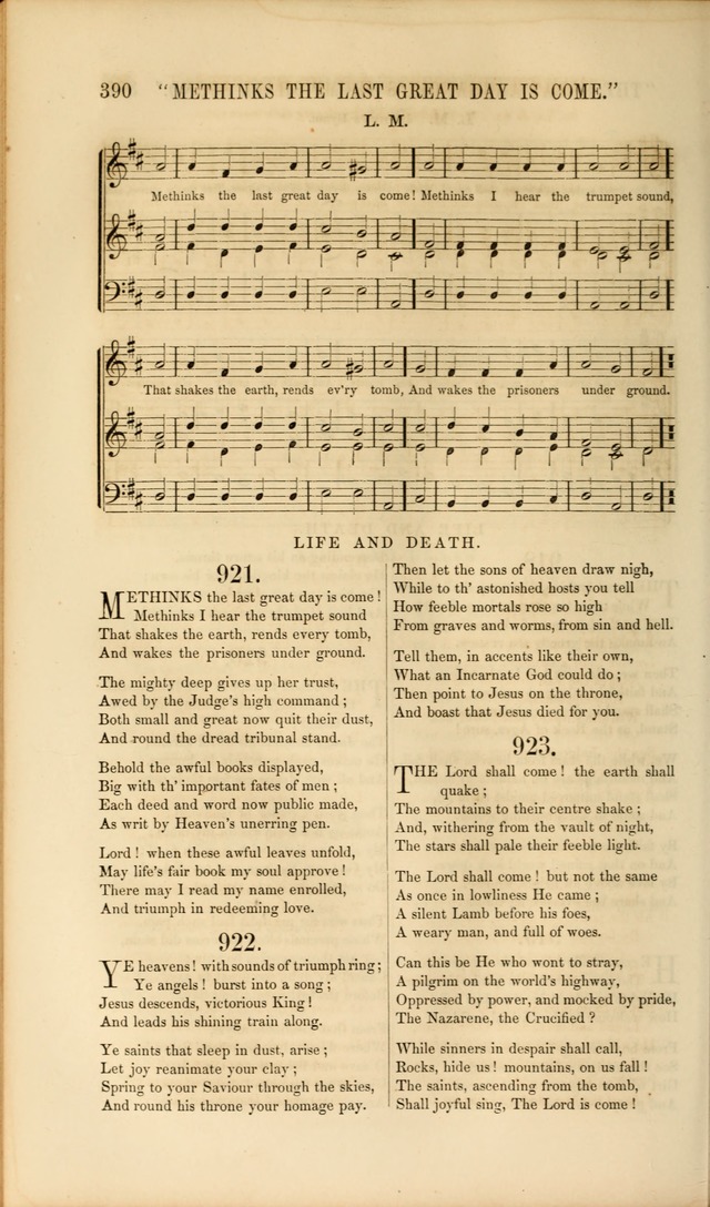 Church Pastorals, hymns and tunes for public and social worship page 390