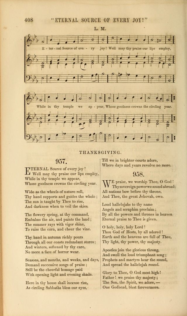 Church Pastorals, hymns and tunes for public and social worship page 408