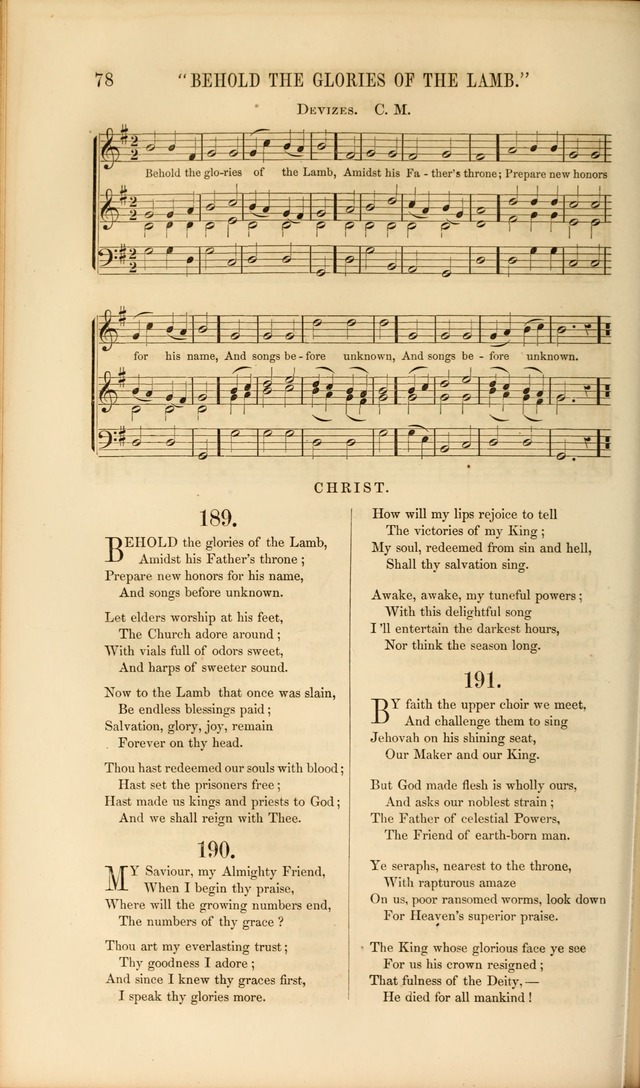 Church Pastorals, hymns and tunes for public and social worship page 78