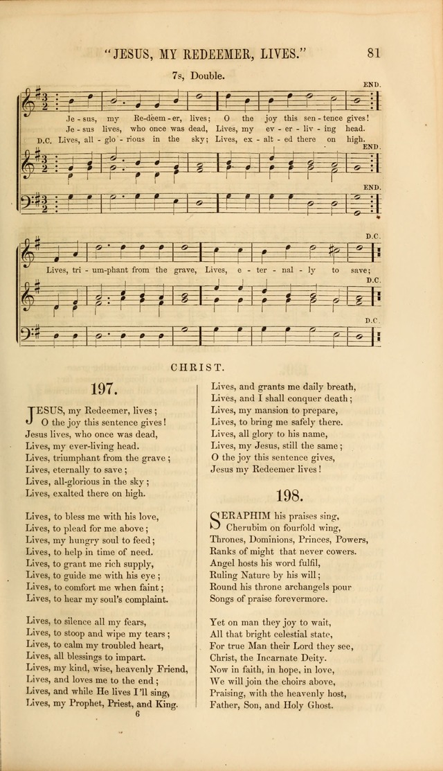 Church Pastorals, hymns and tunes for public and social worship page 81