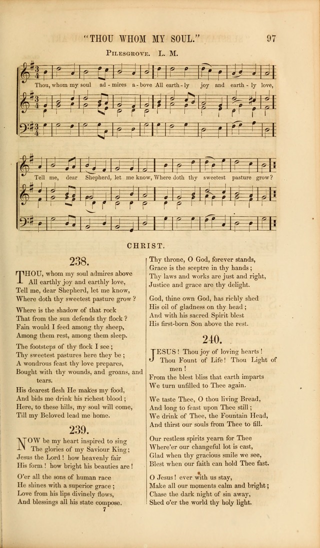 Church Pastorals, hymns and tunes for public and social worship page 97