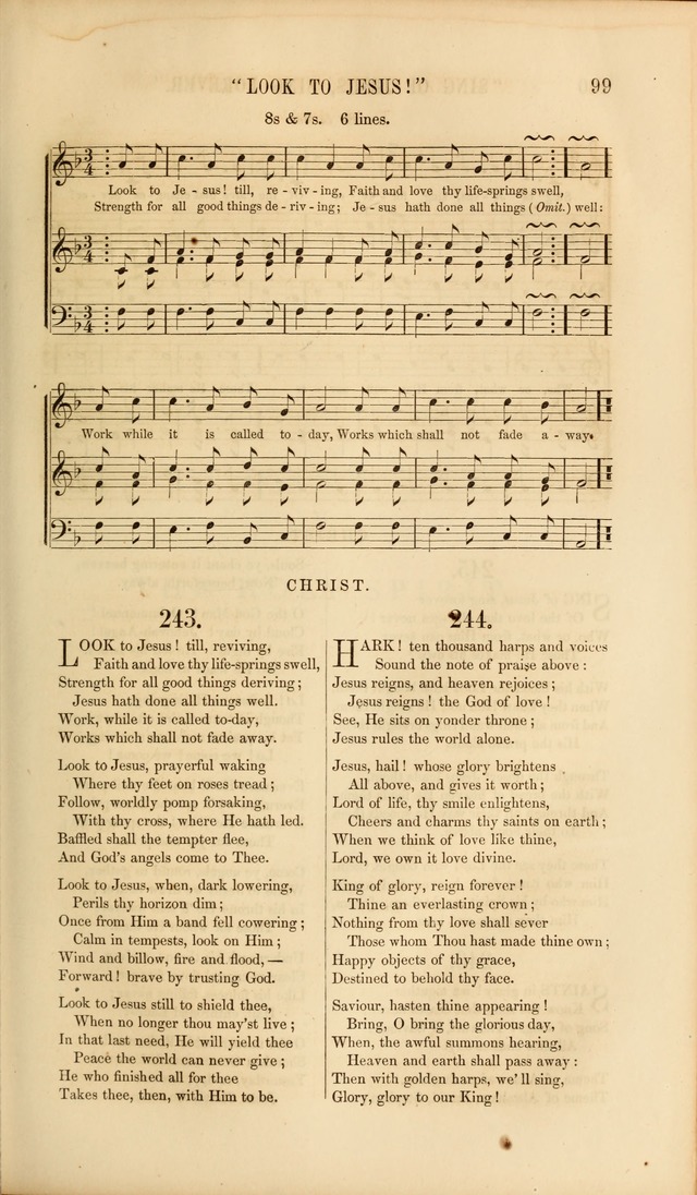 Church Pastorals, hymns and tunes for public and social worship page 99