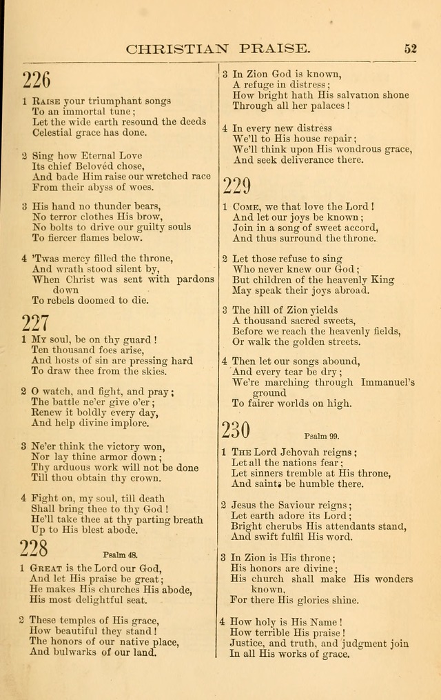 Christian Praise: hymns and tunes for the use of the Baptist churches page 100