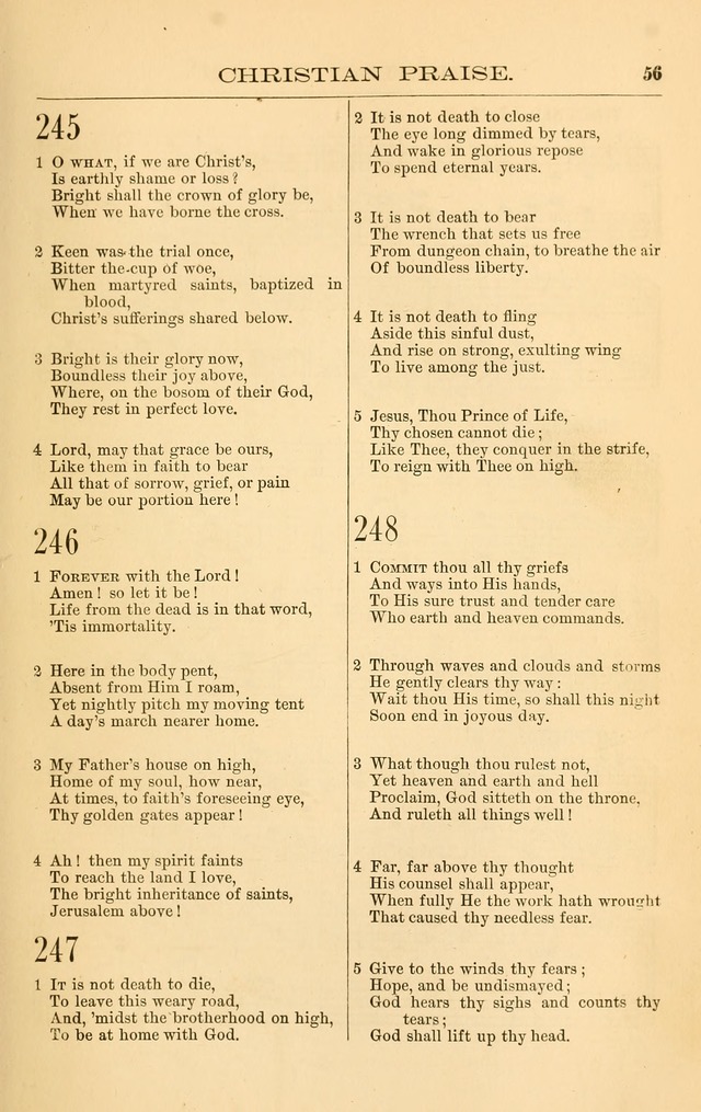 Christian Praise: hymns and tunes for the use of the Baptist churches page 108