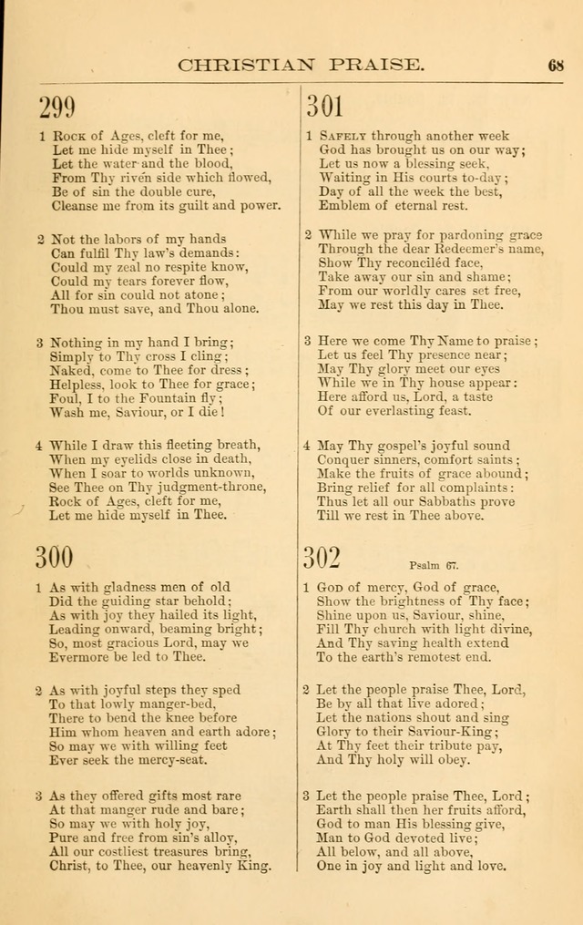 Christian Praise: hymns and tunes for the use of the Baptist churches page 132