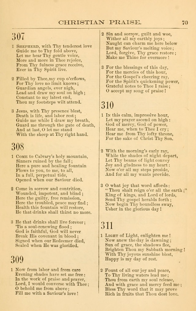 Christian Praise: hymns and tunes for the use of the Baptist churches page 136