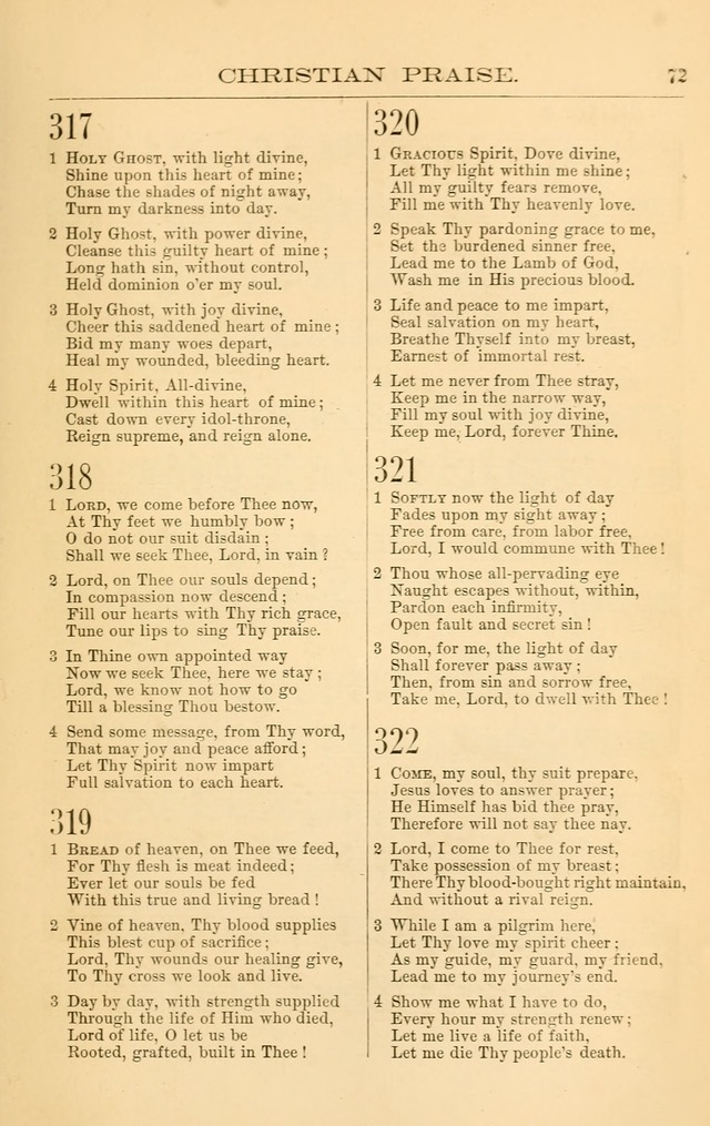 Christian Praise: hymns and tunes for the use of the Baptist churches page 140