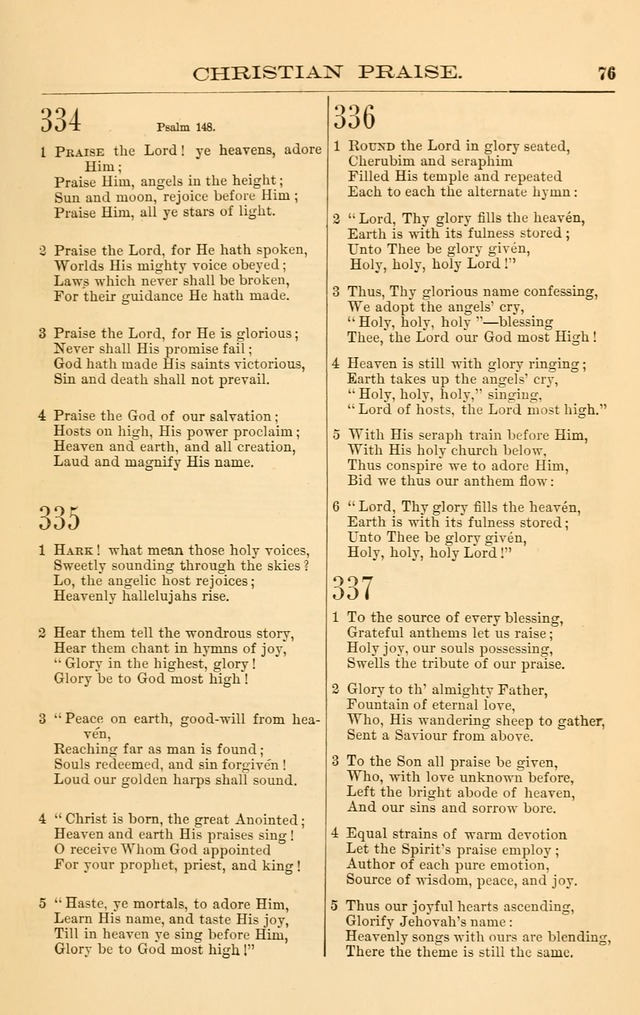 Christian Praise: hymns and tunes for the use of the Baptist churches page 148