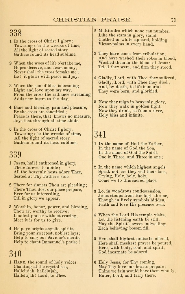 Christian Praise: hymns and tunes for the use of the Baptist churches page 150