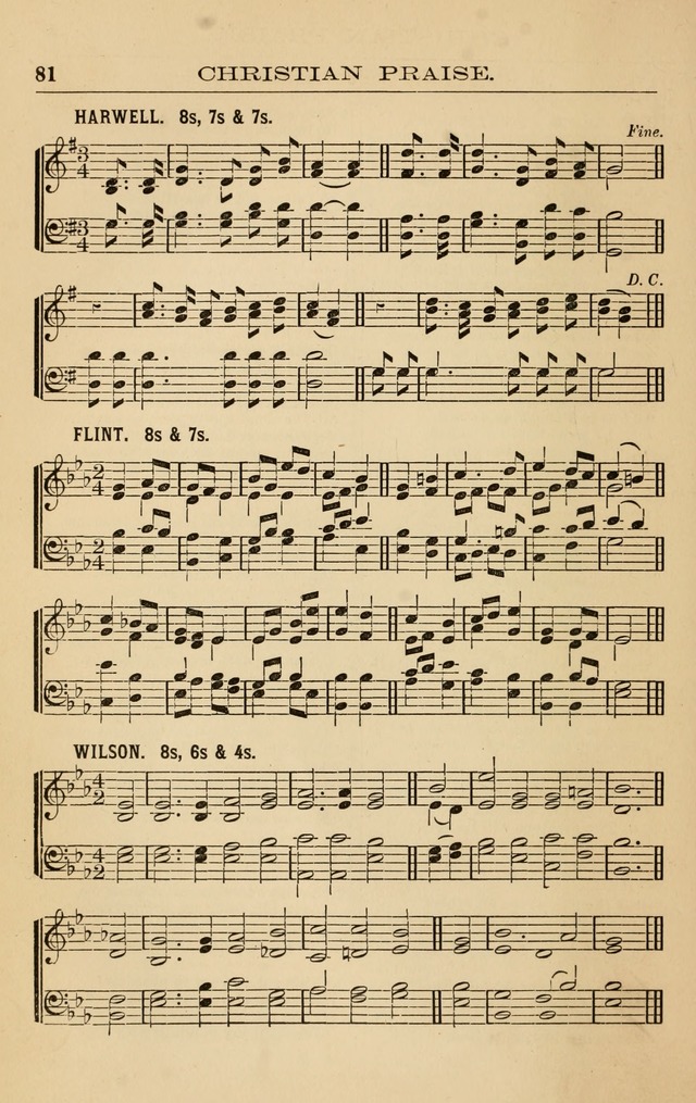 Christian Praise: hymns and tunes for the use of the Baptist churches page 157