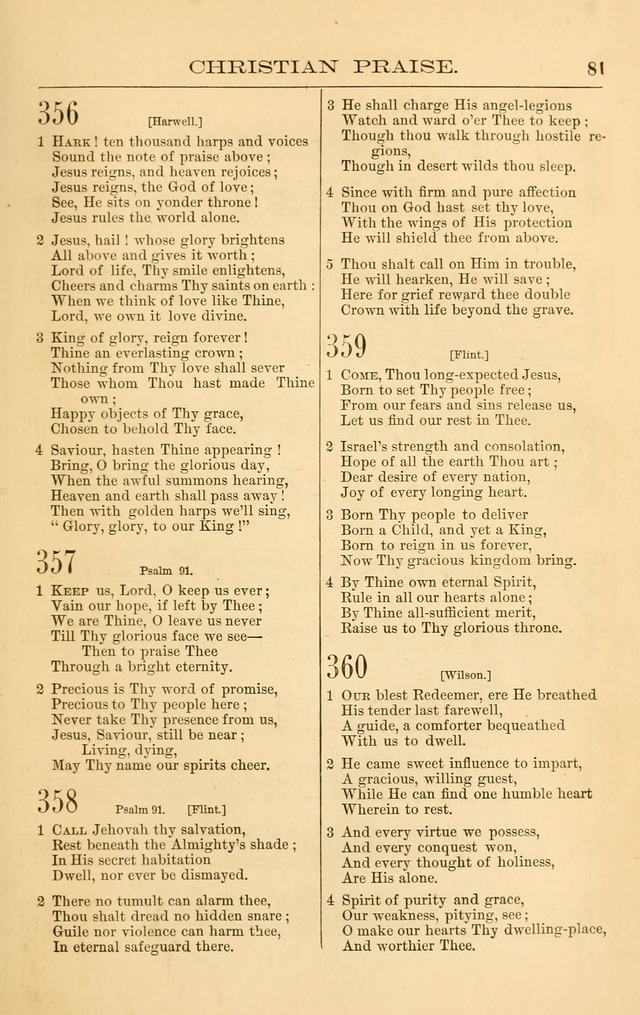 Christian Praise: hymns and tunes for the use of the Baptist churches page 158