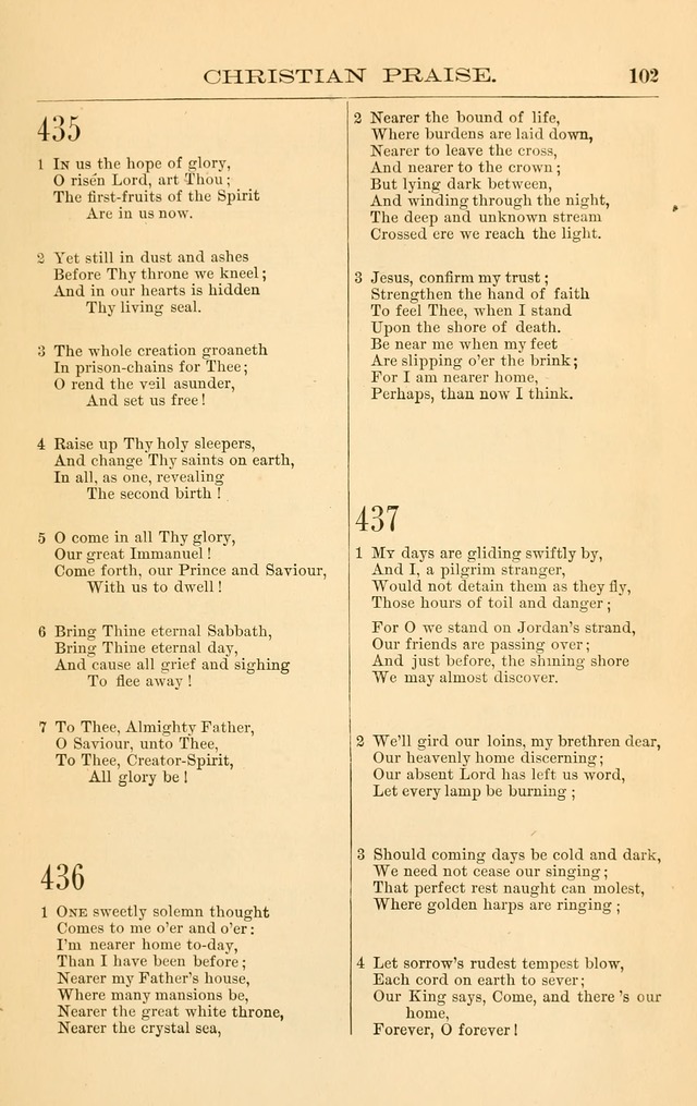 Christian Praise: hymns and tunes for the use of the Baptist churches page 200