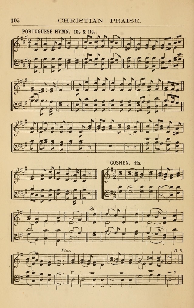 Christian Praise: hymns and tunes for the use of the Baptist churches page 205