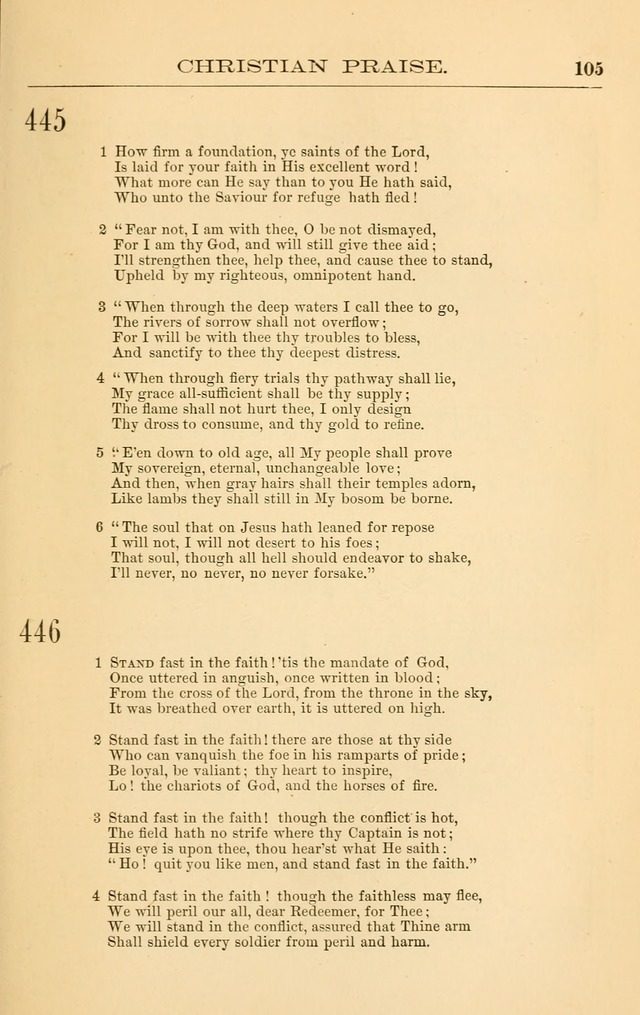 Christian Praise: hymns and tunes for the use of the Baptist churches page 206