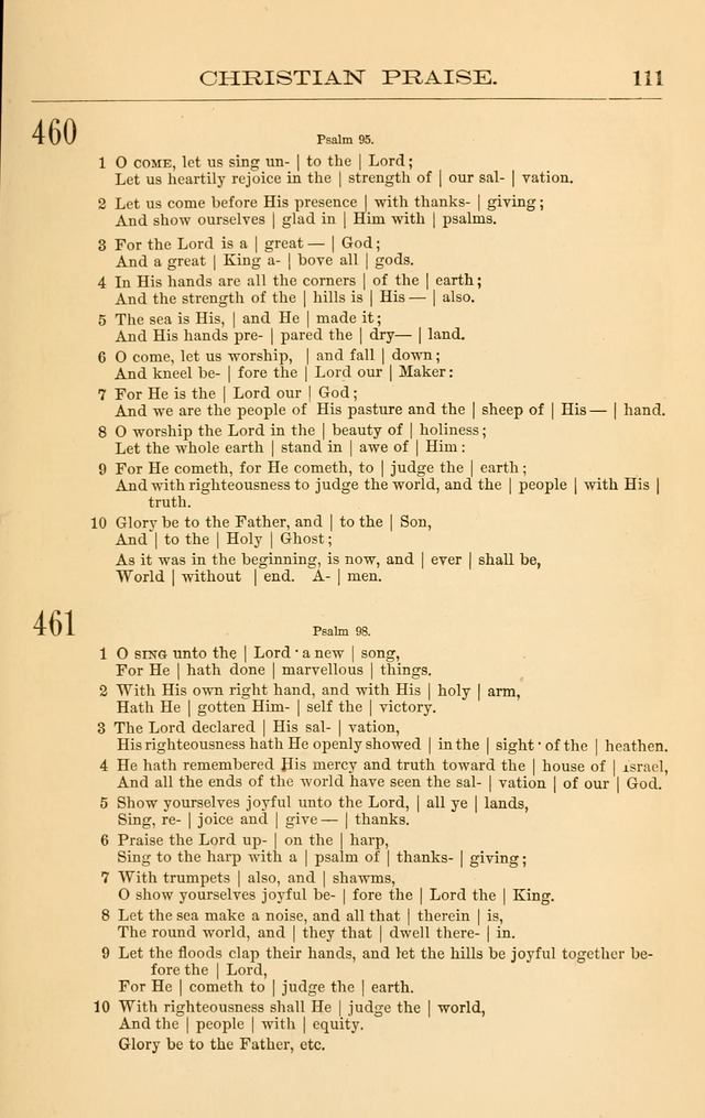 Christian Praise: hymns and tunes for the use of the Baptist churches page 218