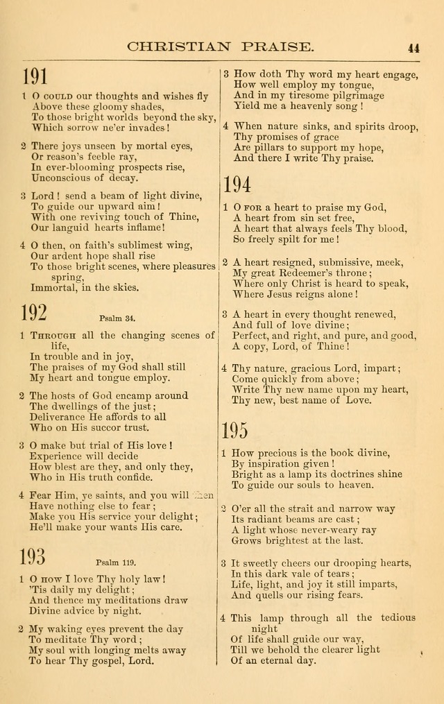 Christian Praise: hymns and tunes for the use of the Baptist churches page 84