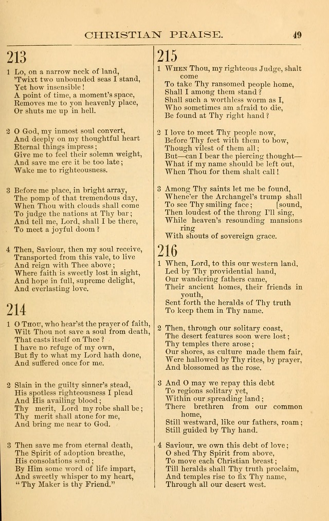 Christian Praise: hymns and tunes for the use of the Baptist churches page 94