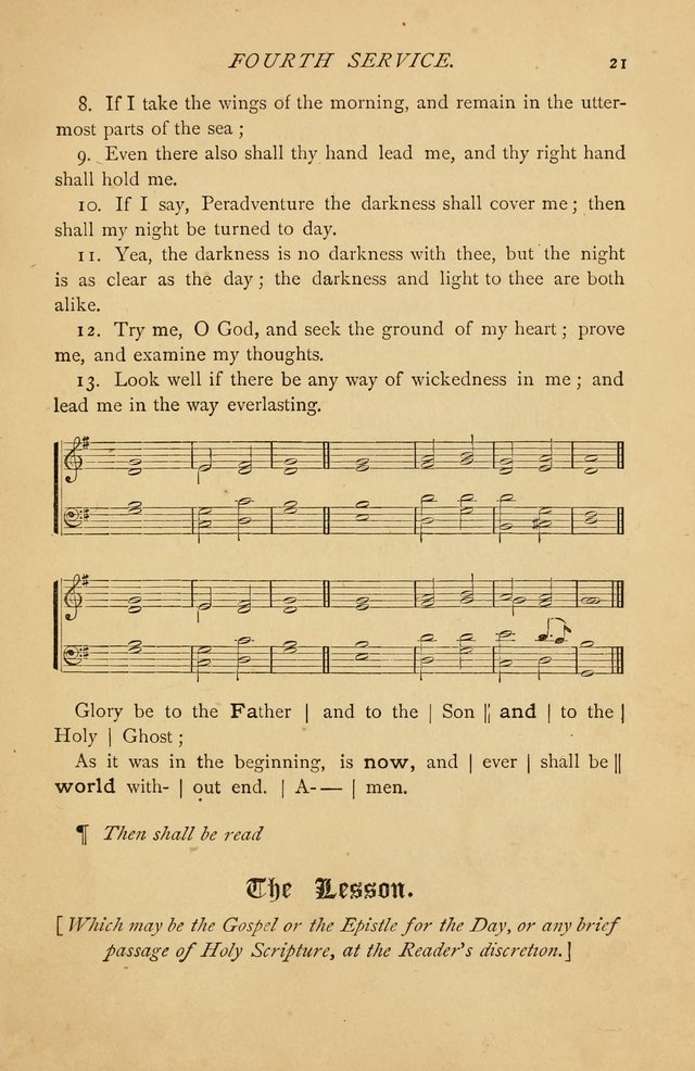 The Church Porch: a service book and hymnal for Sunday schools page 21