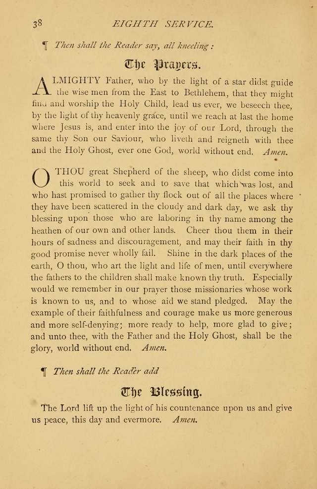 The Church Porch: a service book and hymnal for Sunday schools page 38