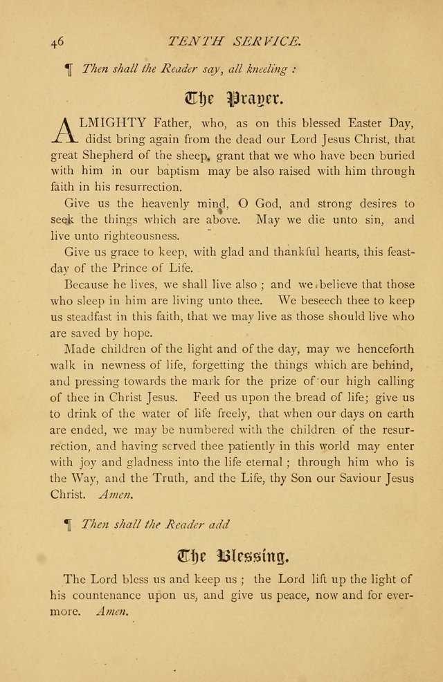 The Church Porch: a service book and hymnal for Sunday schools page 46