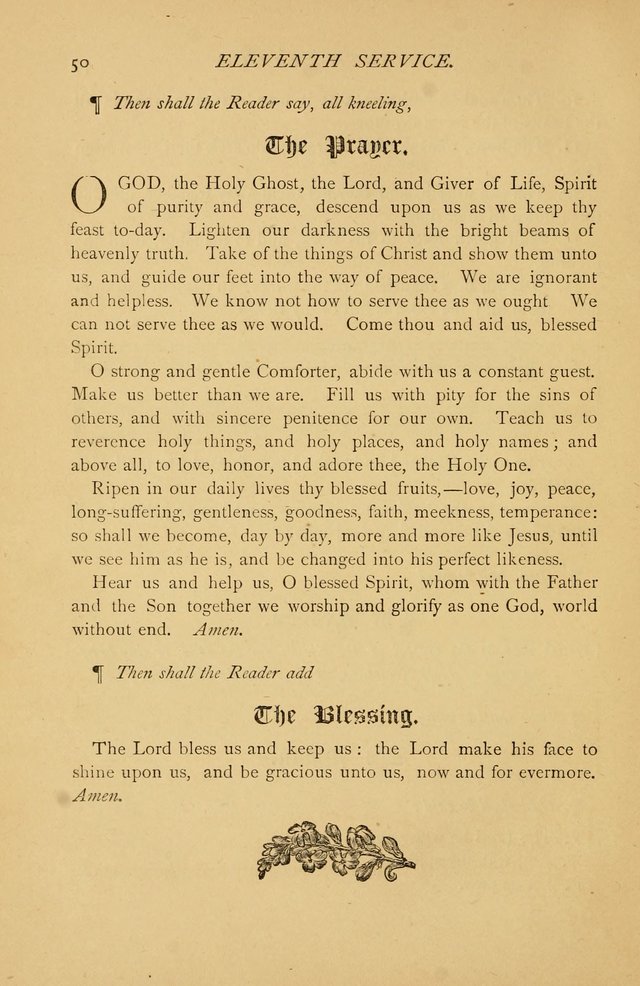 The Church Porch: a service book and hymnal for Sunday schools page 50