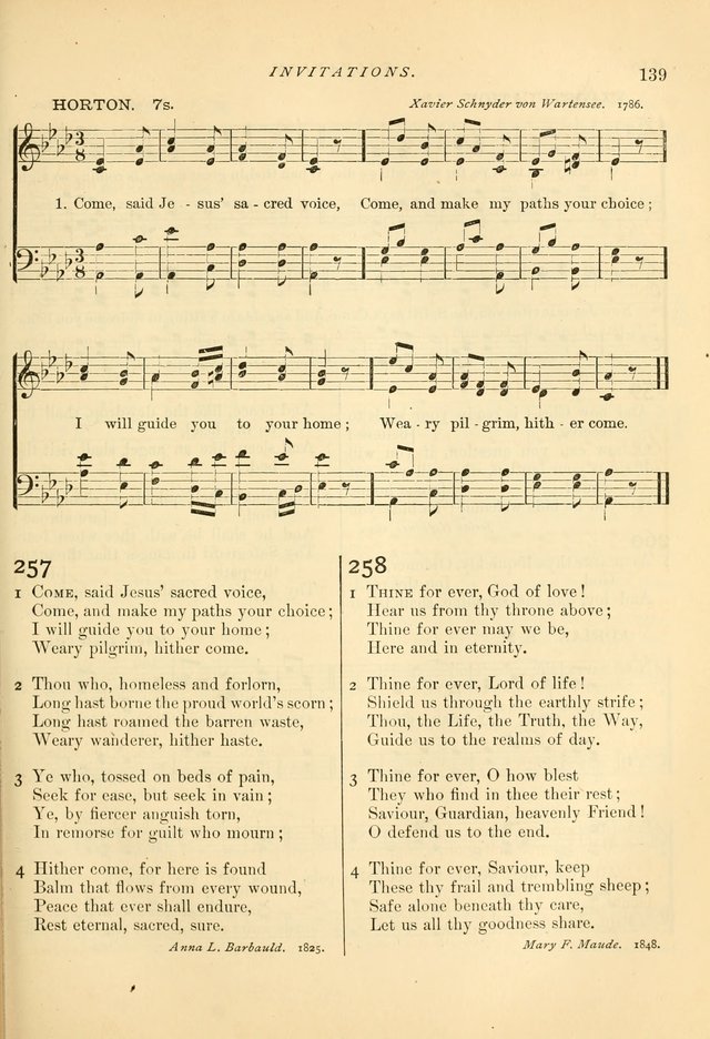 Christian Praise: a manual of worship for public, social and private devotion page 152