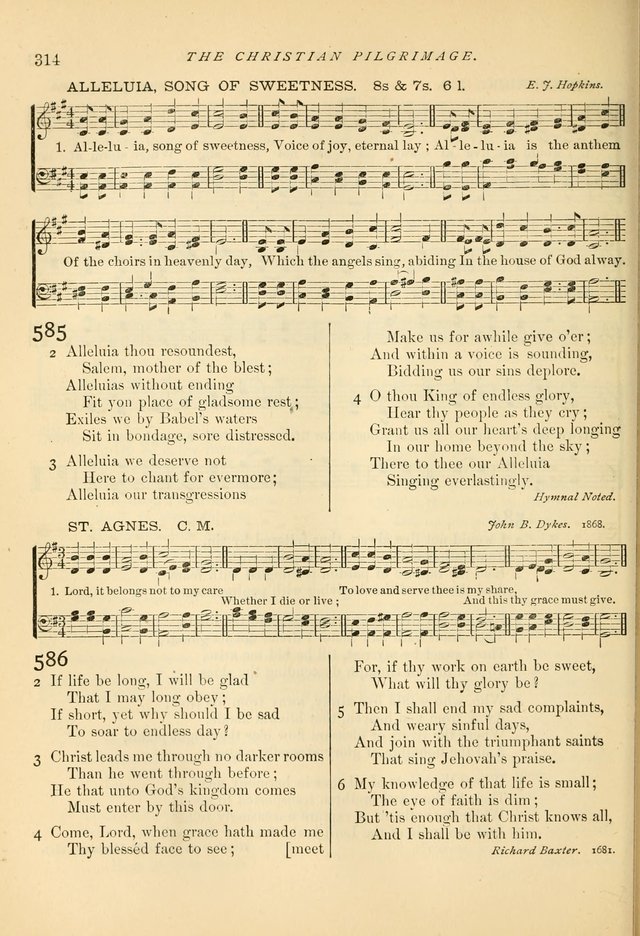 Christian Praise: a manual of worship for public, social and private devotion page 327