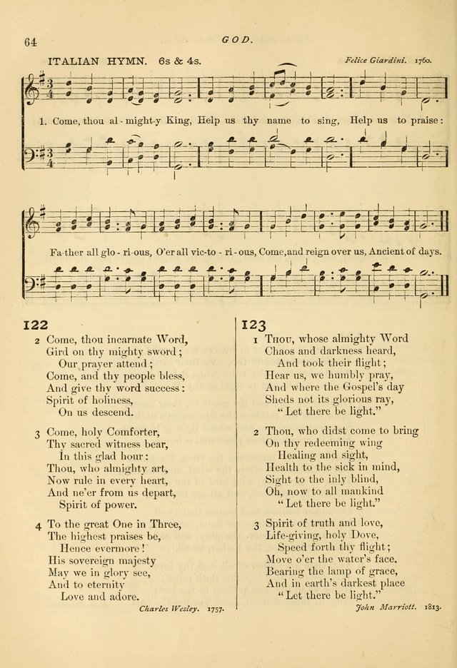 Christian Praise: a manual of worship for public, social and private devotion page 77