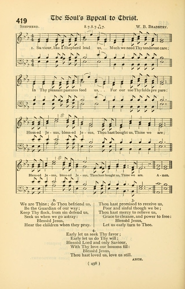 Common Praise: hymns with tunes for Christian worship page 501