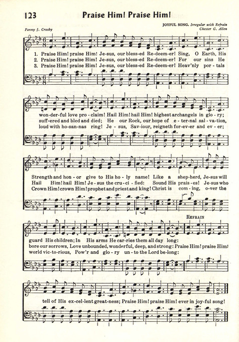 Christian Praise page 108