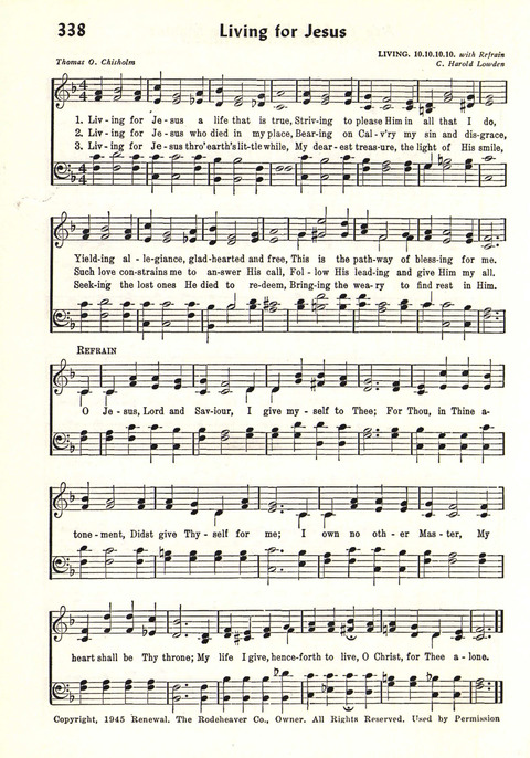 Christian Praise page 308