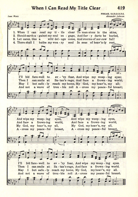 Christian Praise page 381