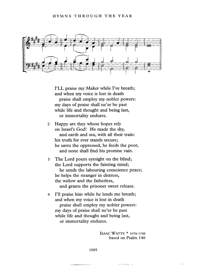 Common Praise: A new edition of Hymns Ancient and Modern page 1006