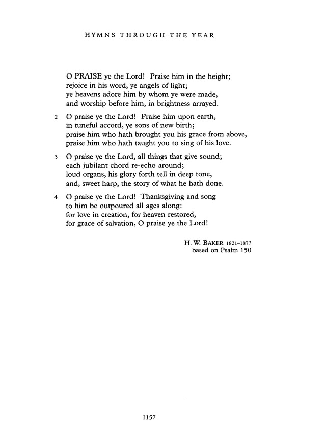 Common Praise: A new edition of Hymns Ancient and Modern page 1158