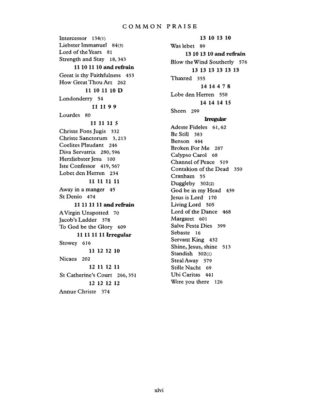 Common Praise: A new edition of Hymns Ancient and Modern page 1381