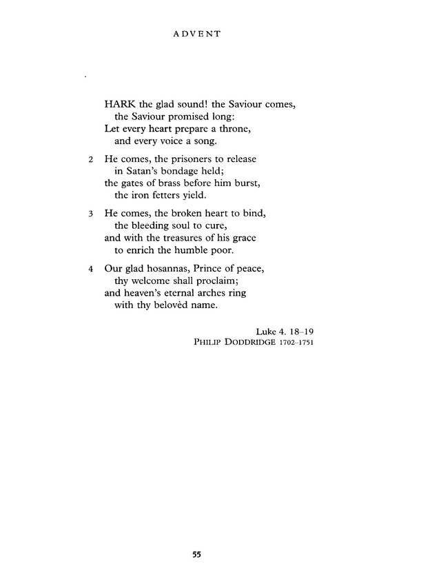 Common Praise: A new edition of Hymns Ancient and Modern page 55